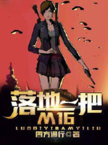 落地一把m16步枪图片